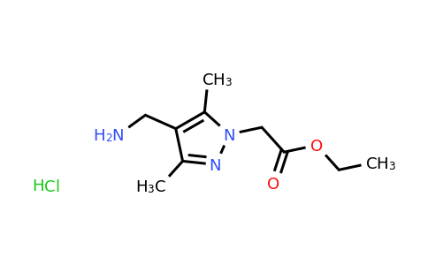 CAS 1427379-57-4 | ethyl 2-[4-(aminomethyl)-3,5-dimethyl-1H-pyrazol-1-yl]acetate hydrochloride