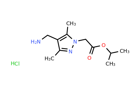 CAS 1427379-63-2 | propan-2-yl 2-[4-(aminomethyl)-3,5-dimethyl-1H-pyrazol-1-yl]acetate hydrochloride
