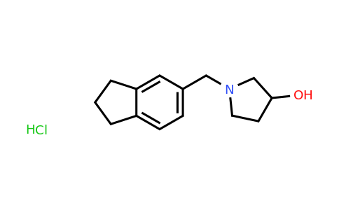 CAS 1427379-74-5 | 1-[(2,3-dihydro-1H-inden-5-yl)methyl]pyrrolidin-3-ol hydrochloride