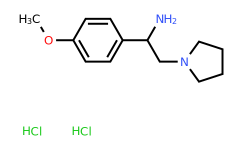 CAS 1427379-79-0 | 1-(4-methoxyphenyl)-2-(pyrrolidin-1-yl)ethan-1-amine dihydrochloride