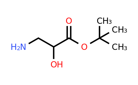 CAS 1427379-81-4 | tert-butyl 3-amino-2-hydroxypropanoate