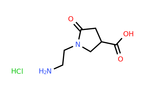 CAS 1427379-83-6 | 1-(2-aminoethyl)-5-oxopyrrolidine-3-carboxylic acid hydrochloride