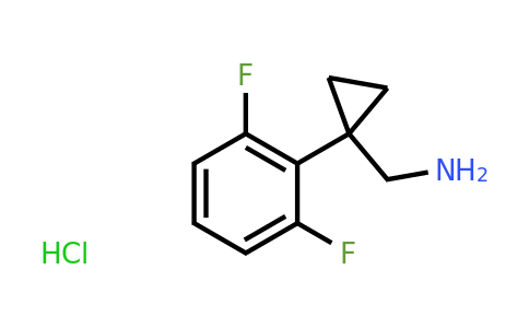 CAS 1427380-04-8 | [1-(2,6-difluorophenyl)cyclopropyl]methanamine hydrochloride
