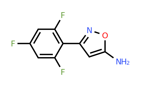CAS 1427380-13-9 | 3-(2,4,6-trifluorophenyl)-1,2-oxazol-5-amine