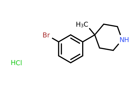 CAS 1427380-24-2 | 4-(3-bromophenyl)-4-methylpiperidine hydrochloride