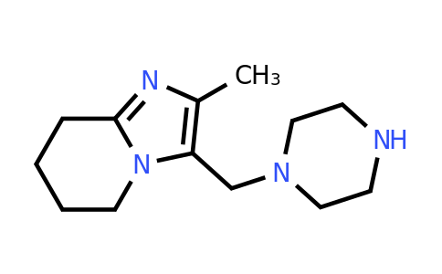 CAS 1427380-25-3 | 1-({2-methyl-5H,6H,7H,8H-imidazo[1,2-a]pyridin-3-yl}methyl)piperazine