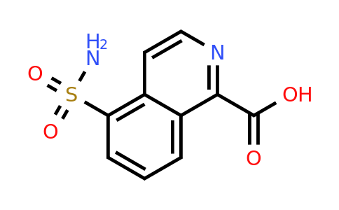 CAS 1427380-39-9 | 5-sulfamoylisoquinoline-1-carboxylic acid