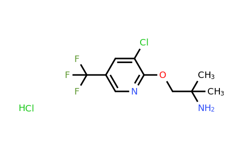 CAS 1427380-42-4 | 1-{[3-chloro-5-(trifluoromethyl)pyridin-2-yl]oxy}-2-methylpropan-2-amine hydrochloride