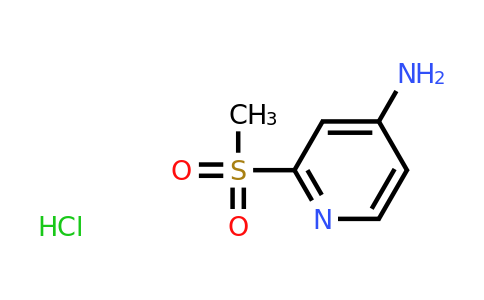 CAS 1427380-54-8 | 2-methanesulfonylpyridin-4-amine hydrochloride
