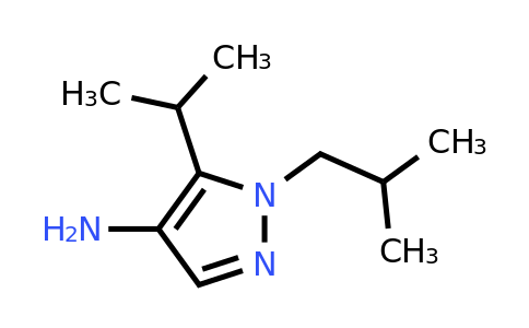 CAS 1427380-55-9 | 1-(2-methylpropyl)-5-(propan-2-yl)-1H-pyrazol-4-amine