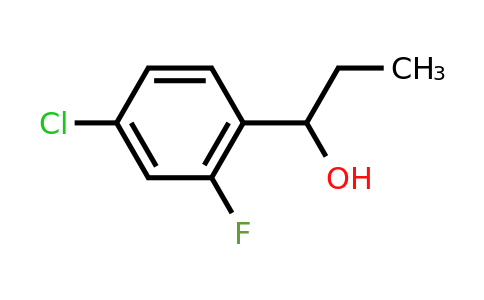 CAS 1427380-66-2 | 1-(4-chloro-2-fluorophenyl)propan-1-ol