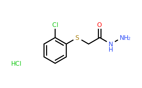 CAS 1427380-73-1 | 2-[(2-chlorophenyl)sulfanyl]acetohydrazide hydrochloride