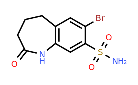 CAS 1427380-75-3 | 7-bromo-2-oxo-2,3,4,5-tetrahydro-1H-1-benzazepine-8-sulfonamide