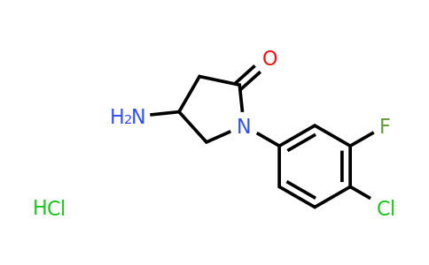 CAS 1427380-90-2 | 4-amino-1-(4-chloro-3-fluorophenyl)pyrrolidin-2-one hydrochloride