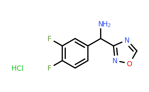 CAS 1427380-93-5 | (3,4-difluorophenyl)(1,2,4-oxadiazol-3-yl)methanamine hydrochloride