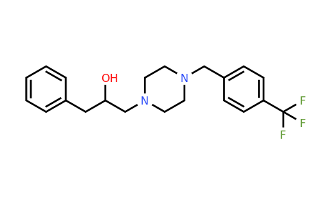 CAS 1427381-03-0 | 1-phenyl-3-(4-{[4-(trifluoromethyl)phenyl]methyl}piperazin-1-yl)propan-2-ol
