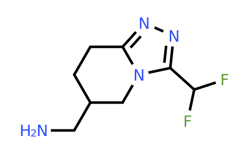 CAS 1427381-11-0 | [3-(difluoromethyl)-5H,6H,7H,8H-[1,2,4]triazolo[4,3-a]pyridin-6-yl]methanamine