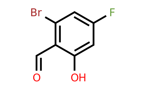 2-bromo-4-fluoro-6-hydroxy-benzaldehyde