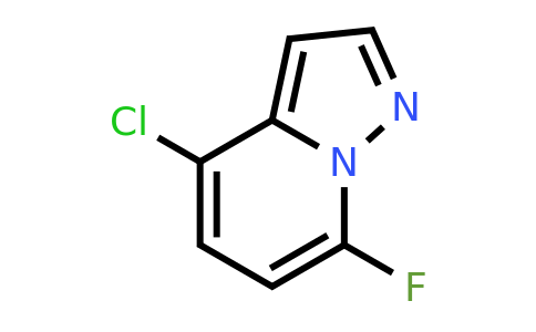 CAS 1427382-75-9 | 4-chloro-7-fluoropyrazolo[1,5-a]pyridine