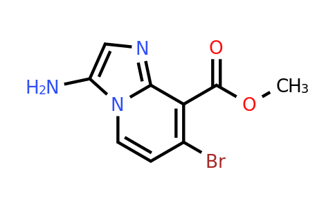 CAS 1427394-50-0 | methyl 3-amino-7-bromo-imidazo[1,2-a]pyridine-8-carboxylate