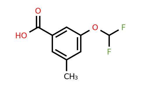 CAS 1427403-26-6 | 3-(Difluoromethoxy)-5-methylbenzoic acid