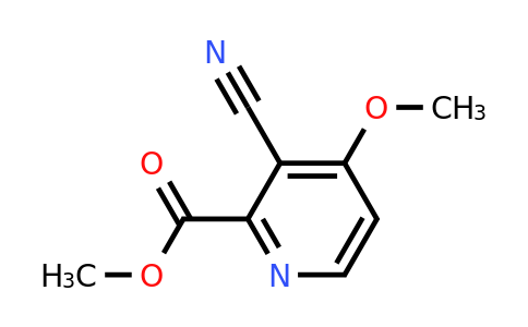 CAS 1427416-75-8 | 3-Cyano-4-methoxy-pyridine-2-carboxylic acid methyl ester