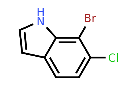 CAS 1427439-04-0 | 7-Bromo-6-chloro-1H-indole
