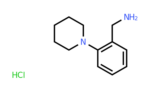 CAS 1427475-24-8 | 2-(1-Piperidyl)benzylamine Hydrochloride
