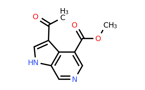 CAS 1427502-53-1 | methyl 3-acetyl-1H-pyrrolo[2,3-c]pyridine-4-carboxylate