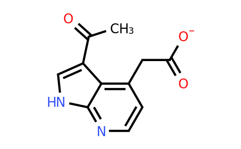 CAS 1427502-86-0 | 2-(3-acetyl-1H-pyrrolo[2,3-b]pyridin-4-yl)acetate
