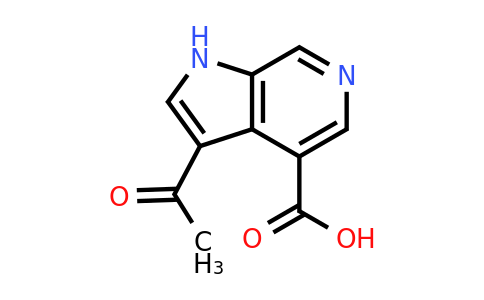 CAS 1427502-88-2 | 3-acetyl-1H-pyrrolo[2,3-c]pyridine-4-carboxylic acid