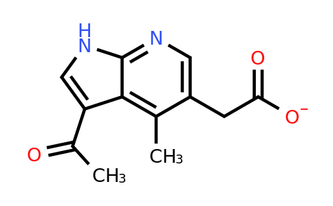 CAS 1427503-12-5 | 2-(3-acetyl-4-methyl-1H-pyrrolo[2,3-b]pyridin-5-yl)acetate