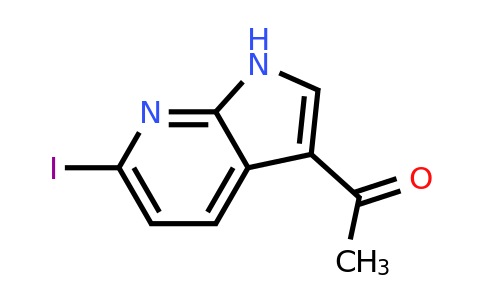 CAS 1427503-26-1 | 1-(6-iodo-1H-pyrrolo[2,3-b]pyridin-3-yl)ethan-1-one