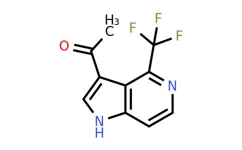 CAS 1427503-40-9 | 1-(4-(trifluoromethyl)-1H-pyrrolo[3,2-c]pyridin-3-yl)ethan-1-one