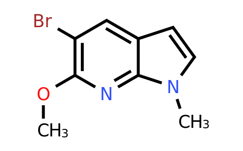 CAS 1427503-67-0 | 5-bromo-6-methoxy-1-methyl-1H-pyrrolo[2,3-b]pyridine