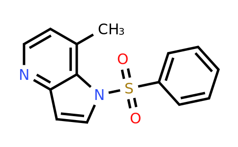 CAS 1427503-71-6 | 7-methyl-1-(phenylsulfonyl)-1H-pyrrolo[3,2-b]pyridine