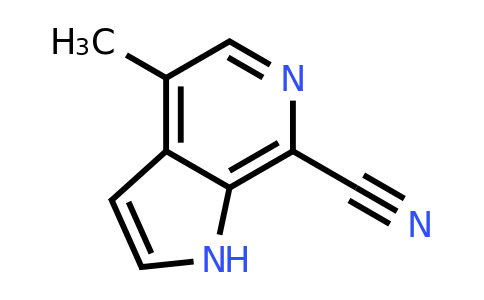 CAS 1427504-05-9 | 4-methyl-1H-pyrrolo[2,3-c]pyridine-7-carbonitrile