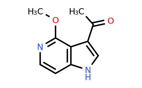 CAS 1427504-11-7 | 1-(4-methoxy-1H-pyrrolo[3,2-c]pyridin-3-yl)ethan-1-one