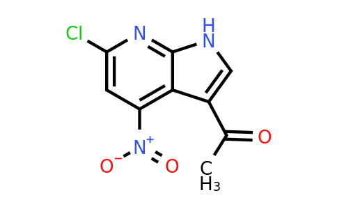 CAS 1427504-39-9 | 1-(6-chloro-4-nitro-1H-pyrrolo[2,3-b]pyridin-3-yl)ethan-1-one