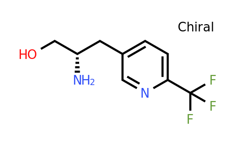 CAS 1427514-98-4 | (S)-2-Amino-3-(6-(trifluoromethyl)pyridin-3-yl)propan-1-ol