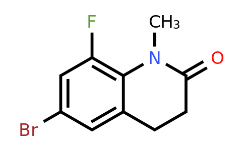 CAS 1427588-36-0 | 6-bromo-8-fluoro-1-methyl-3,4-dihydroquinolin-2(1H)-one