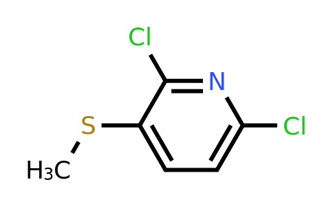 CAS 1428234-50-7 | 2,6-Dichloro-3-(methylthio)pyridine