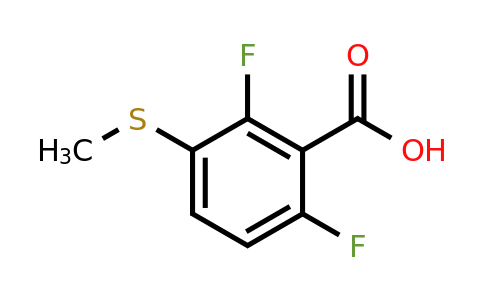 CAS 1428234-51-8 | 2,6-Difluoro-3-(methylthio)benzoic acid