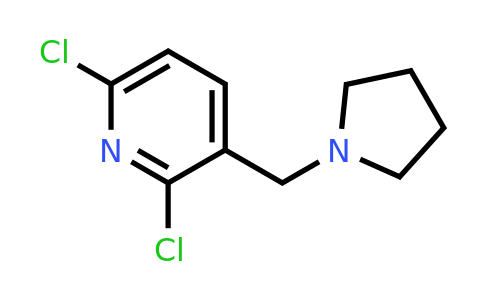 CAS 1428234-65-4 | 2,6-Dichloro-3-(pyrolidin-1-ylmethyl)pyridine