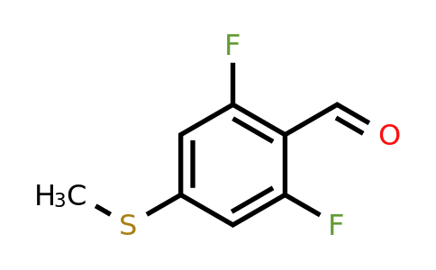 CAS 1428234-70-1 | 2,6-Difluoro-4-(methylthio)benzaldehyde