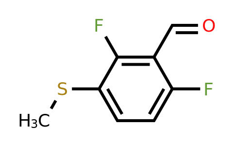 CAS 1428234-72-3 | 2,6-Difluoro-3-(methylthio)benzaldehyde