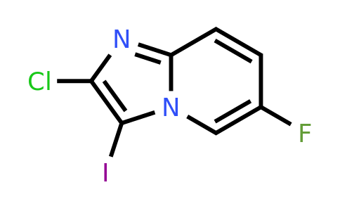 CAS 1428521-70-3 | 2-chloro-6-fluoro-3-iodoimidazo[1,2-a]pyridine
