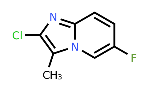 CAS 1428521-71-4 | 2-chloro-6-fluoro-3-methylimidazo[1,2-a]pyridine