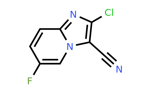 CAS 1428521-72-5 | 2-chloro-6-fluoroimidazo[1,2-a]pyridine-3-carbonitrile
