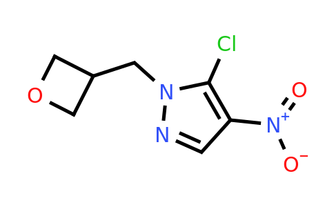 CAS 1428576-50-4 | 5-chloro-4-nitro-1-(oxetan-3-ylmethyl)-1H-pyrazole